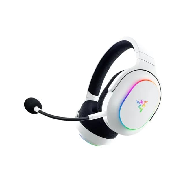 【Razer 雷蛇】Barracuda X Chroma 梭魚無線耳機X 幻彩版(水銀白)
