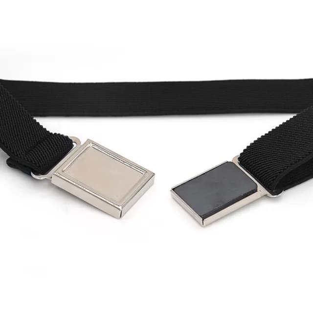 【橘魔法】素面編織磁吸式彈性腰帶(皮帶 腰繩 褲帶 男童 女童 兒童 表演 花童 童裝)