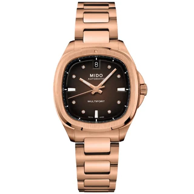 【MIDO 美度】先鋒系列 TV 35mm 小TV 日期窗 機械腕錶 雙11 特惠 推薦(M0493073329600)