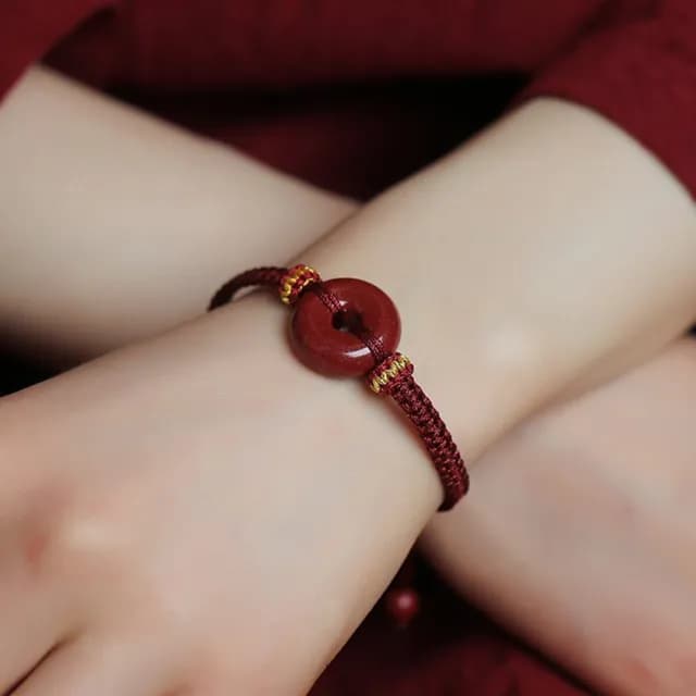 【LEESA】情人節禮物 手串\護身符\辟邪手鍊\手鍊\手工編織\手環\手鍊串珠\招財納福\保平安\送媽媽\女生生日