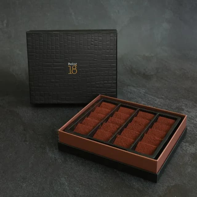 【Feeling18- 18度C】黑金生巧克力(60天極鮮生巧克力)