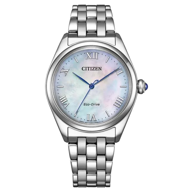 【CITIZEN 星辰】L系列光動能腕錶 新年 推薦 禮物(EM1140-80D)