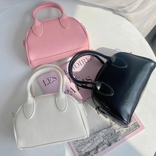 【LEESA】母親節禮物 女包\包包\手提包\斜背包\生日禮物\女生實用\可愛包包\粉色包包\小方包\波士頓包\保齡