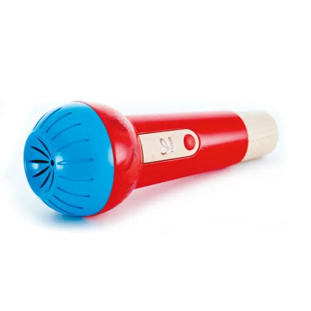 【德國Hape】回聲麥克風(物理回音/免電池/彌月禮)