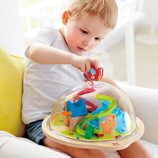 【德國Hape】佩佩陽光谷立體迷宮(木製玩具/木頭玩具/彌月禮/生日禮)