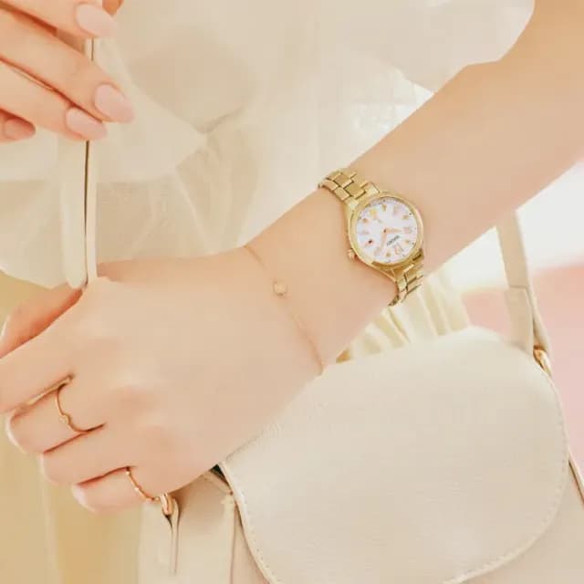 【SEIKO 精工】LUKIA 花藝聯名 30周年限量 鈦金屬太陽能電波女錶 520禮物 送禮(SSQW094J/1B32-0BM0K)