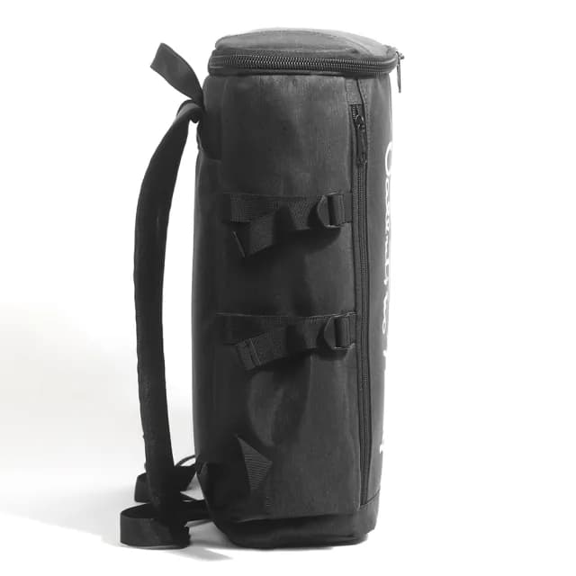 【Valentino Rudy 范倫鐵諾.路迪】百搭休閒圓桶造型大容量後背包(VR-NT65396 七夕情人節禮物 送禮 男包)