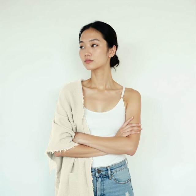 【Nature My Body】純色MUFFLER系列 Cashmere  Muffler 山羊絨披肩(印度喀什米爾輕薄圍巾)