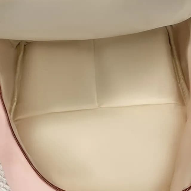 【LEEHER】情人節禮物 兒童後背包/尼龍後背包/束口袋背包/小後背包/包包/上課包/奶茶色包包/可愛包包/禮物/