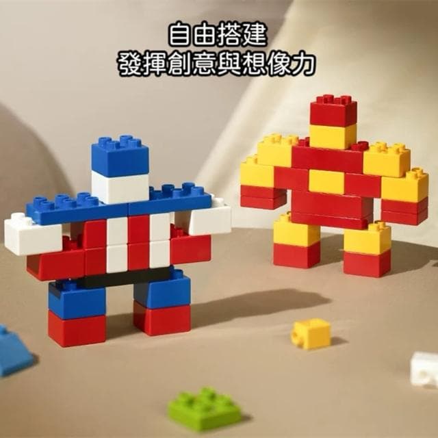 【安朵童舖】現貨擺飾疊疊自己動手做聖誕積木桌面擺件小積木聖誕積木禮盒生日禮物兒童小顆粒益智拼接積木