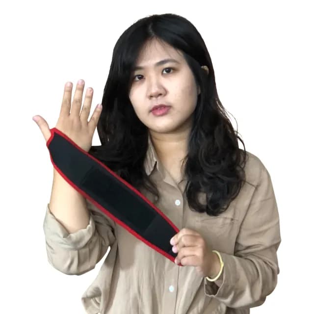 【Qi Mei 齊美】鍺x磁能 黏扣式健康能量竹炭護腕2入組-台灣製(磁力貼 運動護腕 護具 父親節禮物)