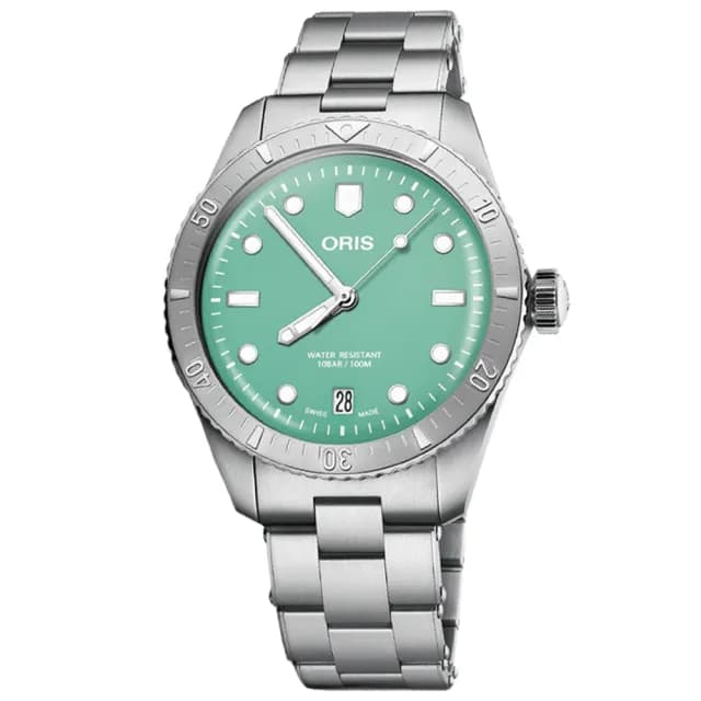 【ORIS 豪利時】DIVERS SIXTY-FIVE系列 1965復刻 機械腕錶 父親節 禮物 送禮 推薦(0173377714057-0781918)