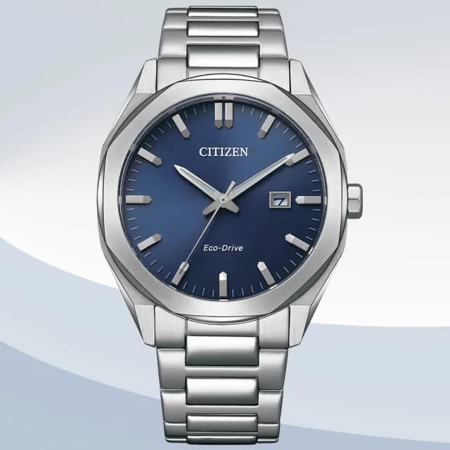 【CITIZEN 星辰】GENTS系列 簡約時尚 光動能腕錶 七夕 情人節 送禮 推薦(BM7600-81L)