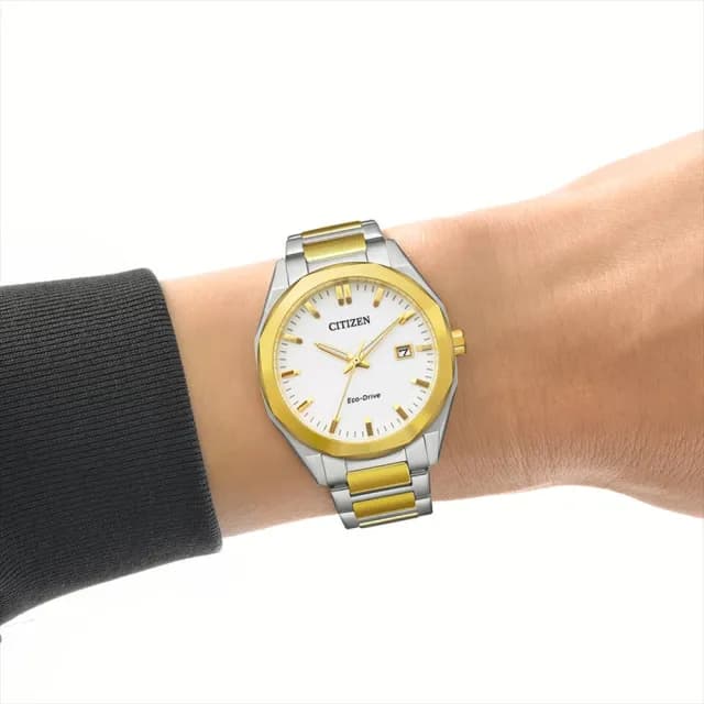 【CITIZEN 星辰】GENTS系列 簡約時尚 光動能腕錶 七夕 情人節 送禮 推薦(BM7624-82A)