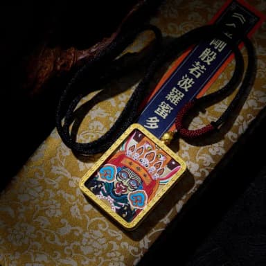 【Paiya 派亞】藏式唐卡項鏈紮基拉姆前世今生項墜毛衣鏈嘎烏盒紮基拉姆吊墜項鏈