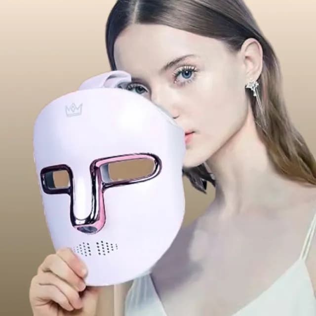 Koreyous日系七色光子美膚儀(LED光波嫩膚儀  光子面罩  電子面膜 美容儀 母親節禮物)