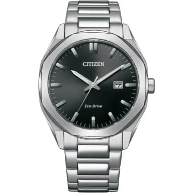 【CITIZEN 星辰】八角錶殼 光動能時尚男錶-41mm 生日 禮物(BM7600-81E)
