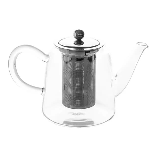 【Luigi Ferrero】Coffeina玻璃濾茶壺  1L / 泡茶 下午茶壺 茶具 88父親節禮物