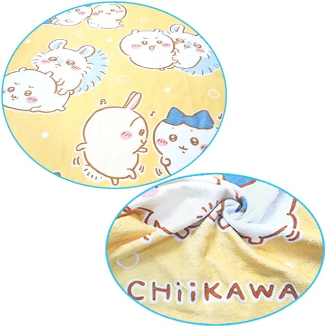 【TDL】吉伊卡哇浴巾卡通大浴巾70x140cm 677313/677979(生日禮物 聖誕節)