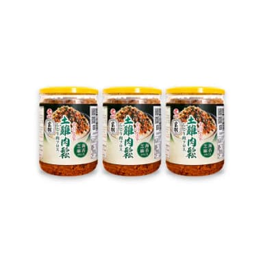 【玄羽皇家】海苔芝麻土雞肉鬆150gx3罐(低脂/低熱量/無防腐劑/無添加豆粉/伴手禮/送禮推薦)