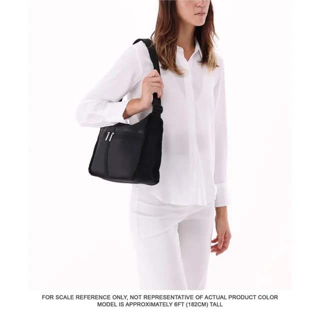 【Lesportsac】經典斜背包 側背包 禮物 送禮 推薦 女包 男包 禮物(永恆黑)