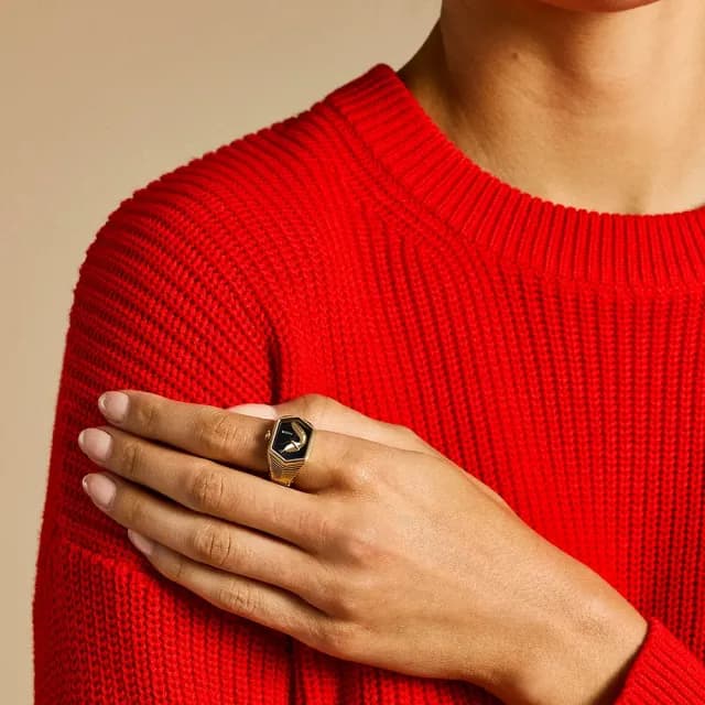【FOSSIL】Watch Ring 金蛇璀璨手錶戒指 戒指錶-金 禮物 送禮 推薦(ES5382)