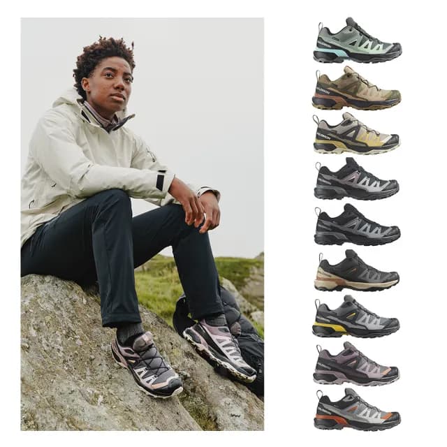【salomon官方直營】X ULTRA 360 Goretex 低筒登山鞋 男女任選(男鞋 女鞋 健走 踏青 穿搭 戶外鞋)