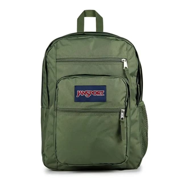 【JANSPORT】情人節禮物 BIG STUDENT 校園系列後背包(軍綠色)