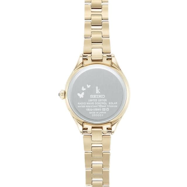 【SEIKO 精工】LUKIA 30週年限量 花藝聯名 鈦金屬 太陽能電波腕錶 母親節 禮物 推薦(SSQW094J/1B32-0BM0K)