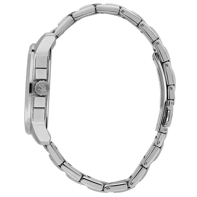 【MASERATI 瑪莎拉蒂】Successo 冰藍熊貓 三眼計時手錶-42mm 禮物 送禮 推薦(R8873621044)