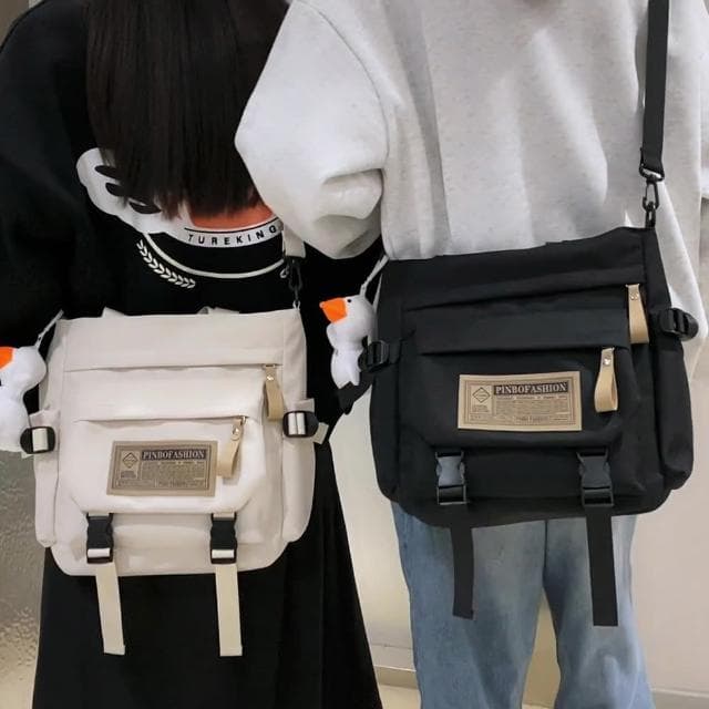 【NEW MAN】母親節禮物 學生上課工裝百搭肩背包復古休閒通勤包學生包(男包/女包)