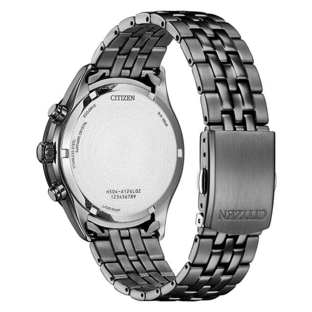 【CITIZEN 星辰】GENTS 亞洲限定 光動能 碼錶計時腕錶 送禮 禮物推薦(AT2577-57L)
