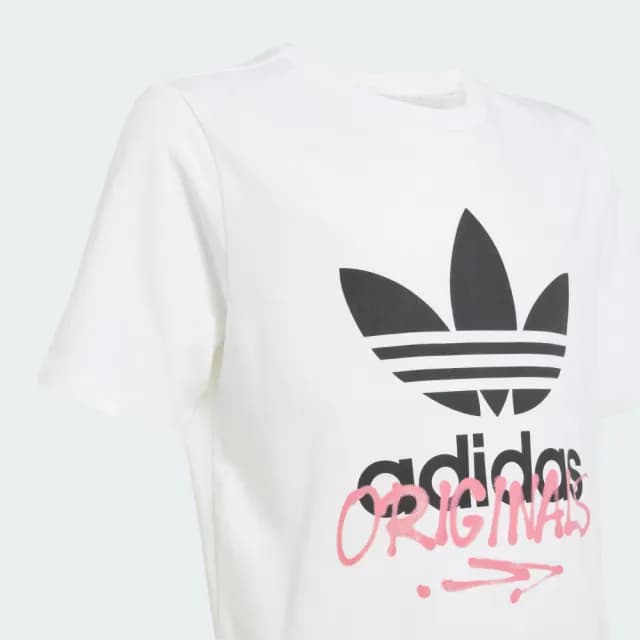 【adidas 愛迪達】短袖上衣 T恤 童裝 - Originals IY5455
