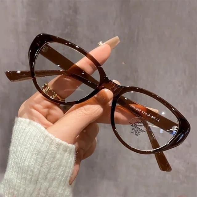 【KT DADA】情人節禮物 貓眼眼鏡 復古眼鏡 眼鏡女 鏡框 鏡架 眼鏡框 眼鏡架 tr90鏡框 素顏眼鏡 顯小臉 附眼