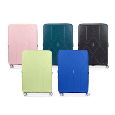 【AMERICAN TOURISTER 美國旅行者】30吋 ARGYLE 菱格線條可擴充大容量輕量PP耐衝擊行李箱/旅行箱(多色可選)