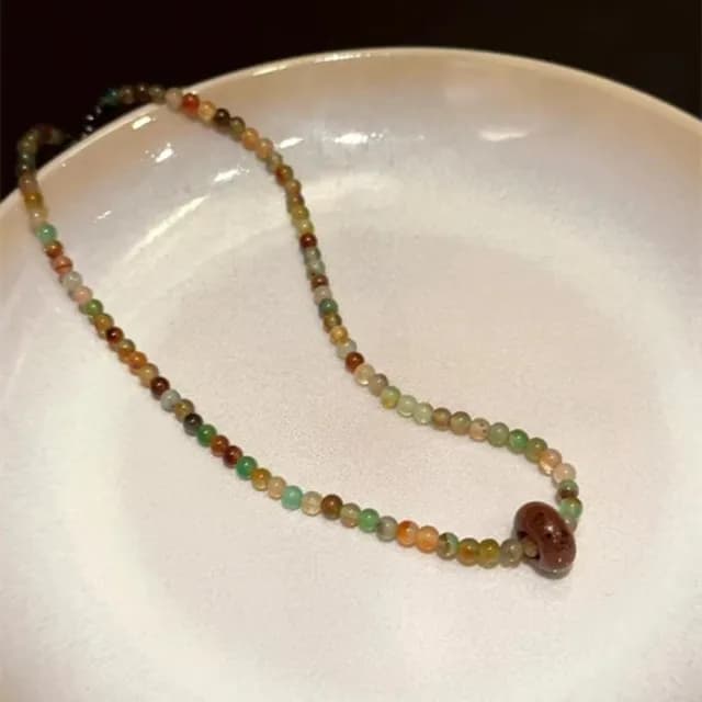 【Penny珮妮】孔雀瑪瑙金天鵝石吊墜項鍊(母親節禮物 交換禮物 送女友 生日禮物 情人節 尾牙 新年禮物 結婚)