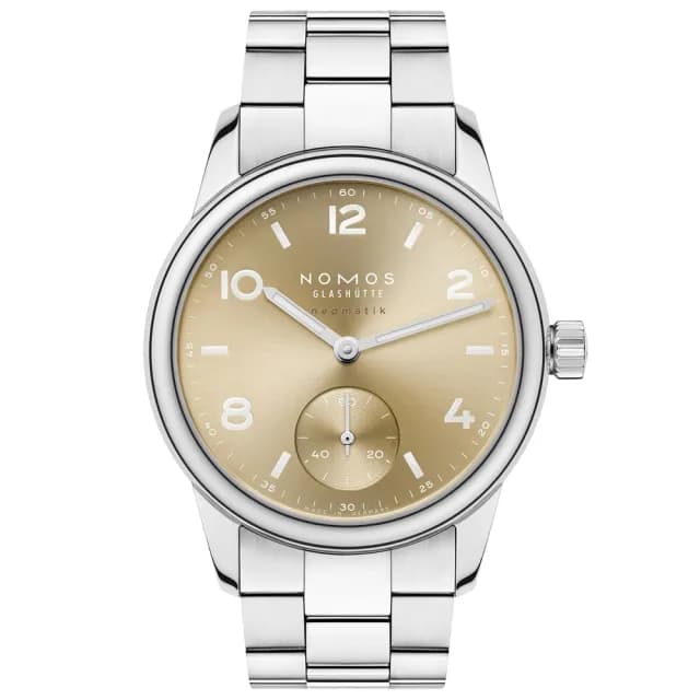 【NOMOS】Club系列 自動上鍊 小秒針 時尚機械腕錶 畢業禮物 送禮 推薦 34mm(755)