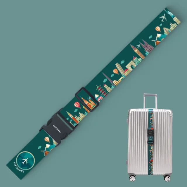 【JB Design】父親節禮物 行李束帶(2入一組)