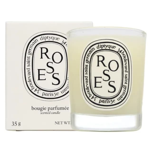 【Diptyque】ROSES 香氛蠟燭-玫瑰 35g(平行輸入)