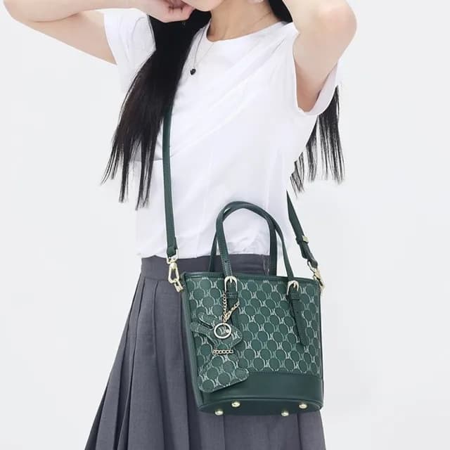 【MoonDy】情人節禮物 包包 單肩包 側背包 斜肩包 水桶包 菜籃子 女包 手提包 女生包包 托特包 小包 老花包