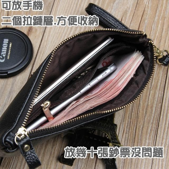 【MoonDy】母親節禮物 皮包 長夾 手拿包 錢包 真皮包包 手拿包女 牛皮包 零錢包 錢包女 大容量錢包 皮包女