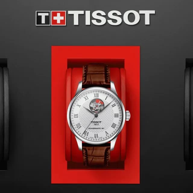 【TISSOT 天梭 官方授權】LE LOCLE 力洛克系列 機械腕錶 七夕 情人節 禮物 送禮 推薦(T0064071603301)