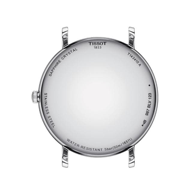【TISSOT 天梭 官方授權】EVERYTIME GENT 經典時尚腕錶 母親節 禮物 推薦(T1434101101100)