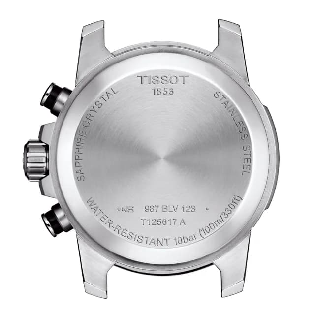 【TISSOT 天梭 官方授權】SUPERSPORT CHRONO 三眼計時腕錶 畢業禮物 送禮 推薦(T1256171105100)