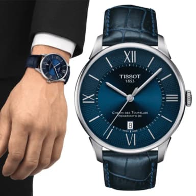 【TISSOT 天梭 官方授權】TOURELLES 杜魯爾系列 機械腕錶 畢業禮物 送禮 推薦(T0994071604800)