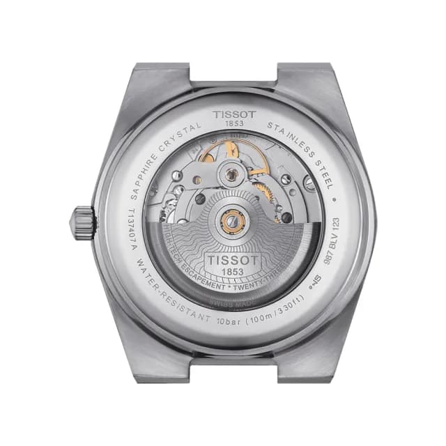 【TISSOT 天梭 官方授權】PRX系列 1970年代復刻 機械腕錶 畢業禮物 送禮 推薦(T1374071704100)