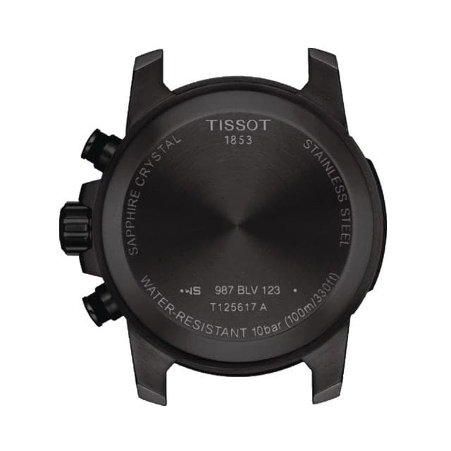 【TISSOT 天梭 官方授權】SUPERSPORT CHRONO 三眼計時腕錶 母親節 禮物 推薦(T1256173608100)