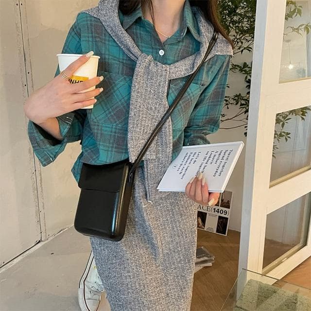 【MoonDy】母親節禮物 手機包 馬鞍包 女斜背小包包 小背包 小方包 側背包女 手機包 斜背包流行 斜背包韓版