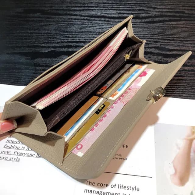【MoonDy】雙11 長夾 錢包 零錢包 長款錢包 錢包 皮革長夾 拉鍊長夾 牛皮錢包 多功能
