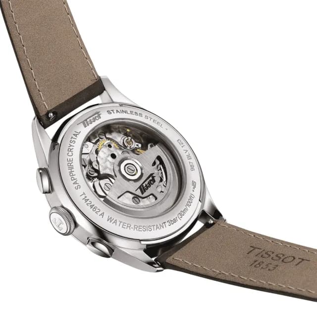【TISSOT 天梭】TELEMETER 1938 機械計時腕錶 七夕 情人節 禮物 送禮 推薦(T1424621603200)